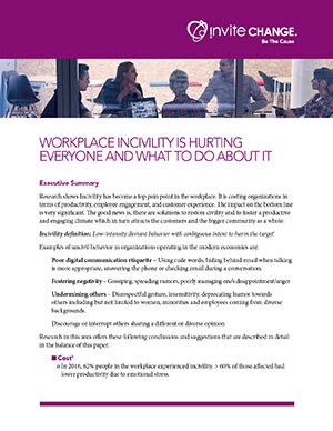 Incivility industry Paper cover